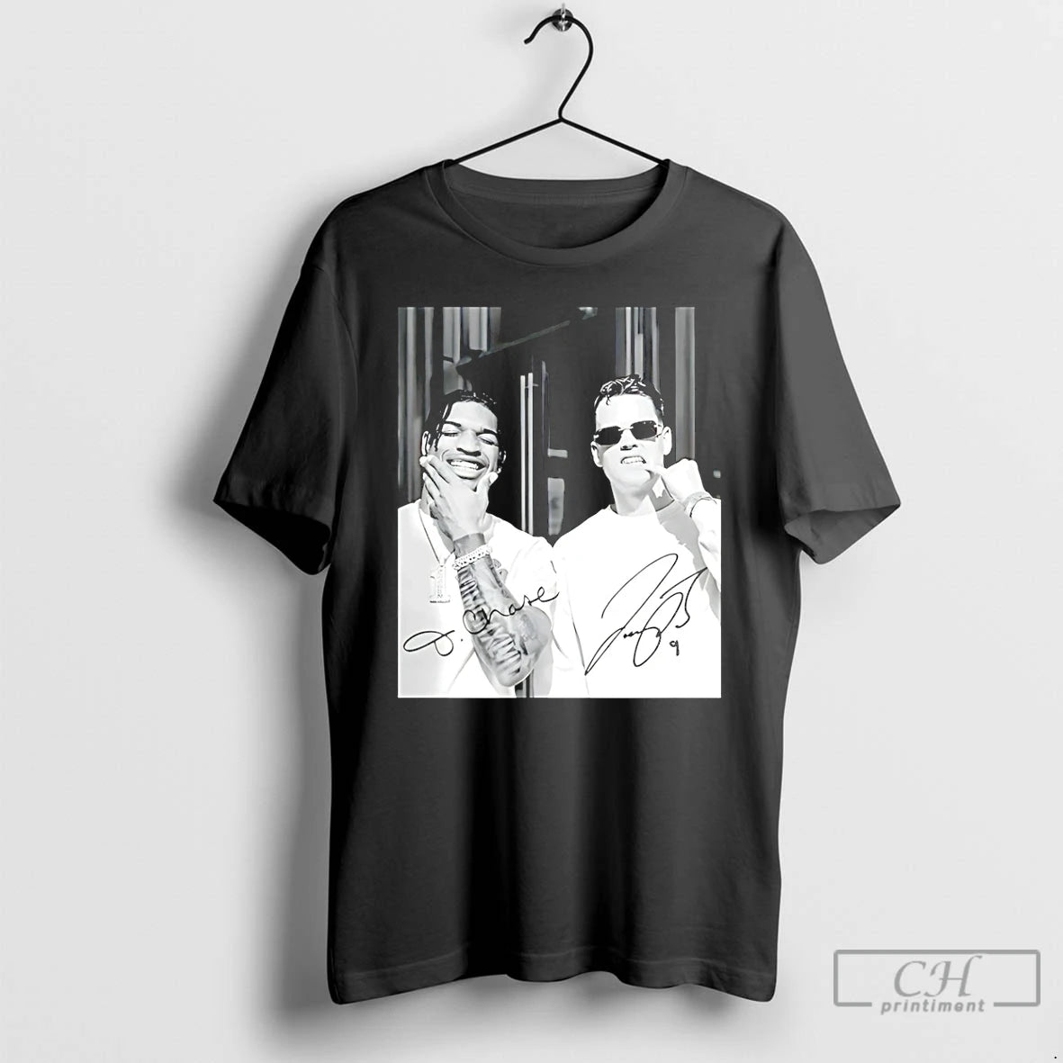 Classic Joe Burrow And Jamarr Chase Signature Retro T-Shirts, Hoodie, Sweatshirt | PopFlextees.com