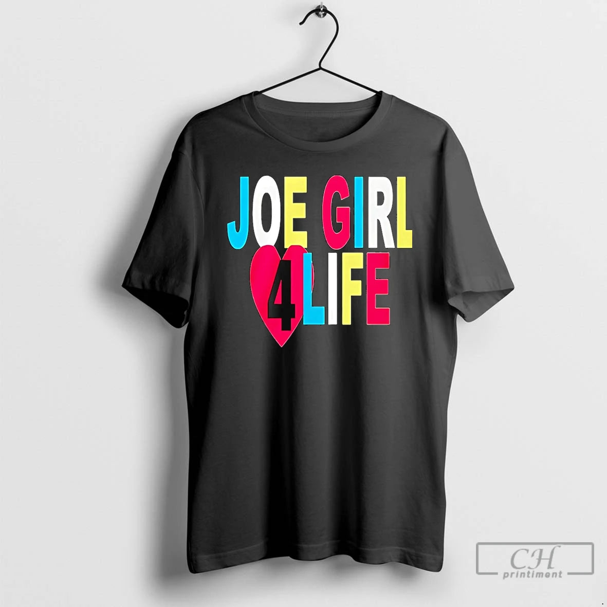 Classic Joe Girl 4 Life Heart Christmas T-Shirts, Hoodie, Sweatshirt | PopFlextees.com