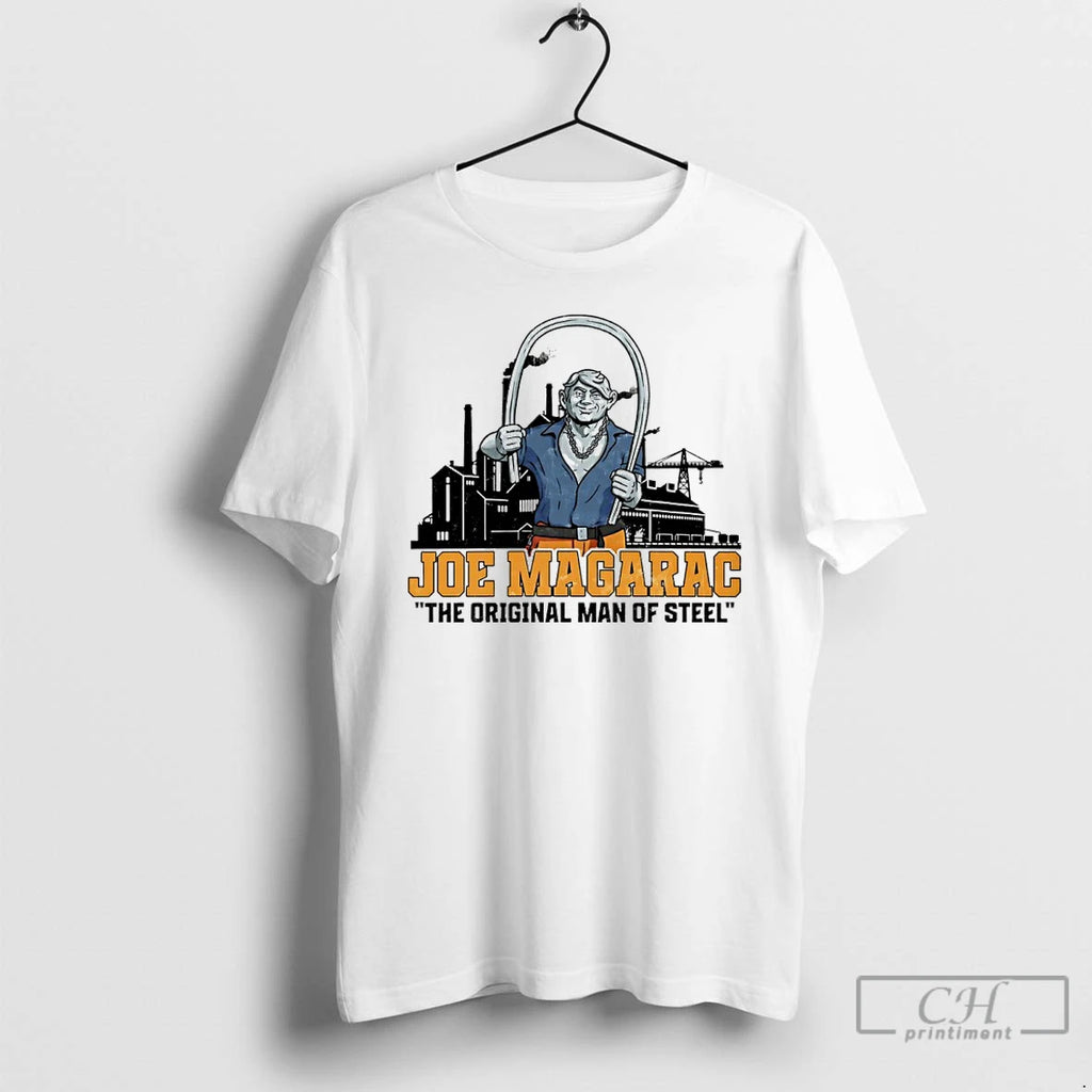 Classic Joe Magarac The Man Of Steel T-Shirts, Hoodie, Sweatshirt | PopFlextees.com