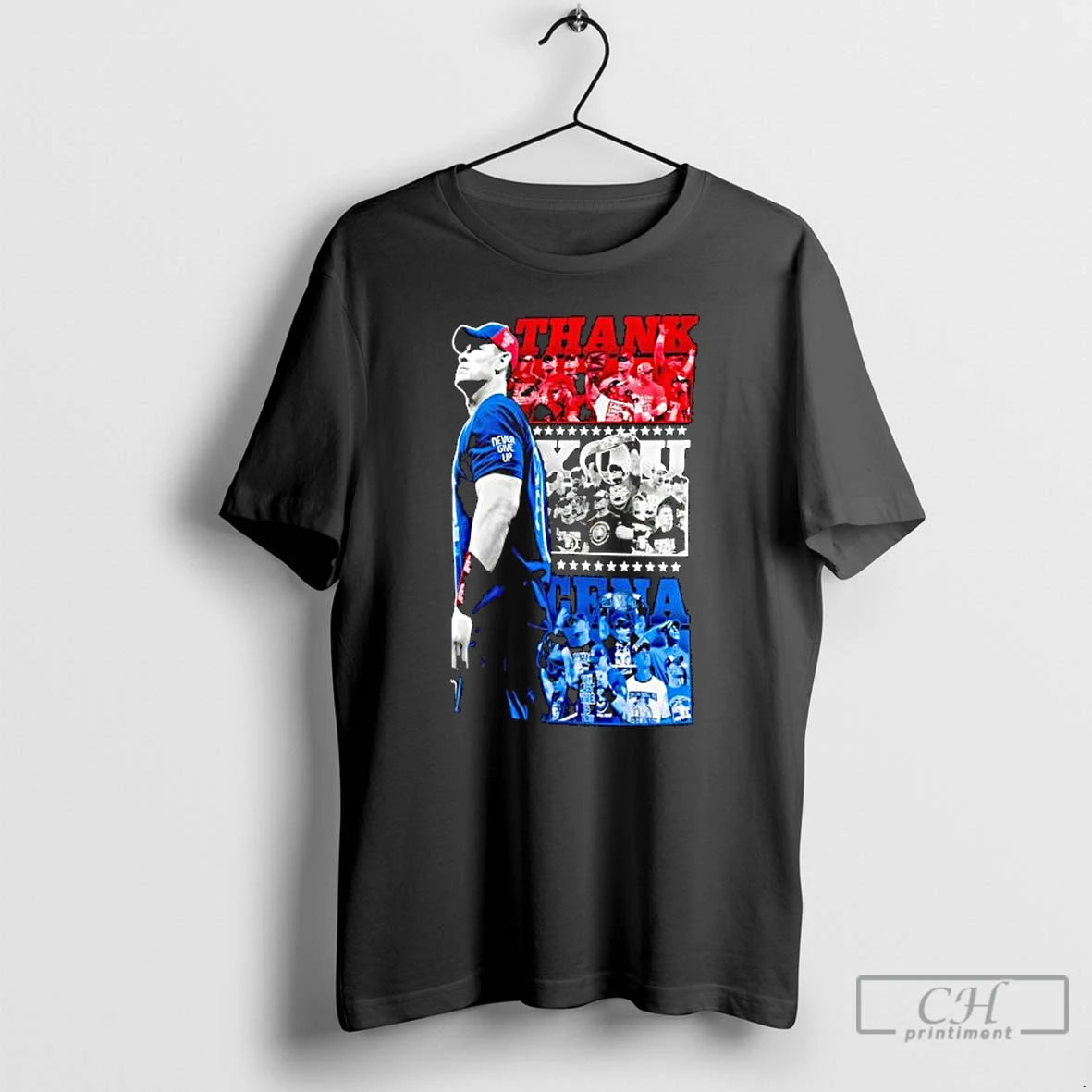 Classic John Cena Thank You Cena Never Give Up T-Shirts, Hoodie, Sweatshirt | PopFlextees.com