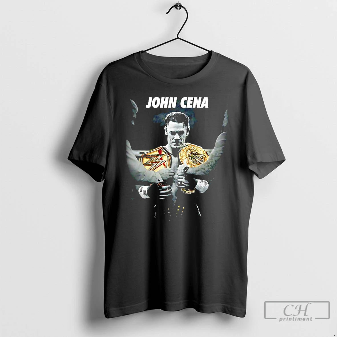 Classic John Cena Two Cup Champions Graphic T-Shirts, Hoodie, Sweatshirt | PopFlextees.com