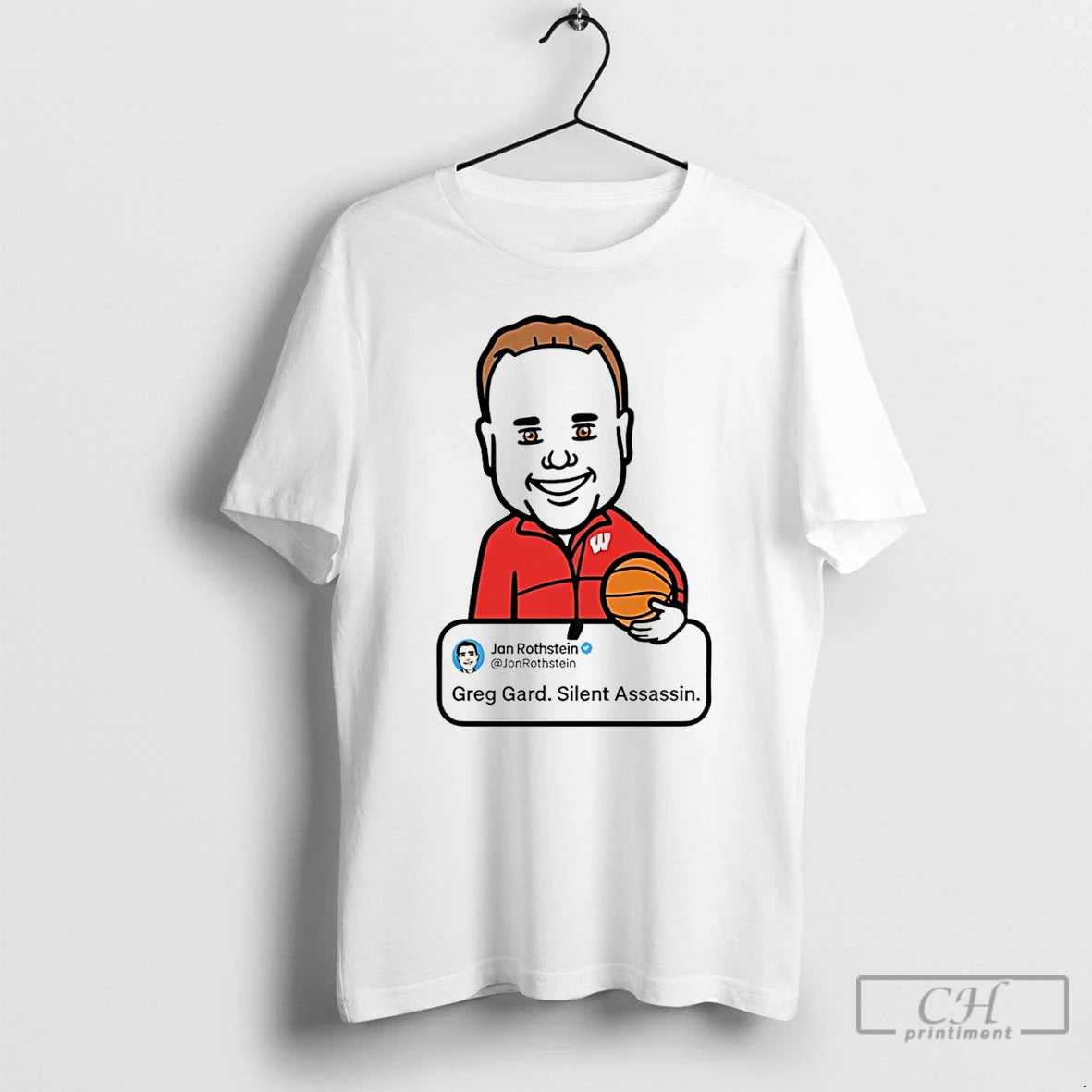 Classic Jon Rothstein Greg Gard Silent Assassin T-Shirts, Hoodie, Sweatshirt | PopFlextees.com
