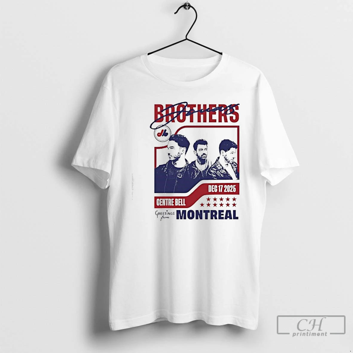Classic Jonas Brothers Greetings From Your Hometown Montreal Dec 17th 2025 T-Shirts, Hoodie, Sweatshirt | PopFlextees.com