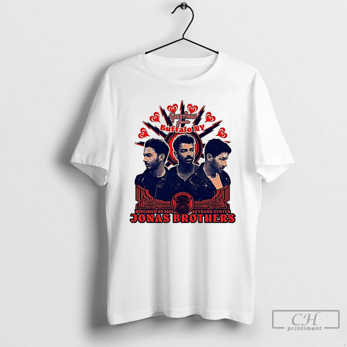 Classic Jonas Greetings From Your Hometown Buffalo Ny Keybank Center 2025 T-Shirts, Hoodie, Sweatshirt | PopFlextees.com