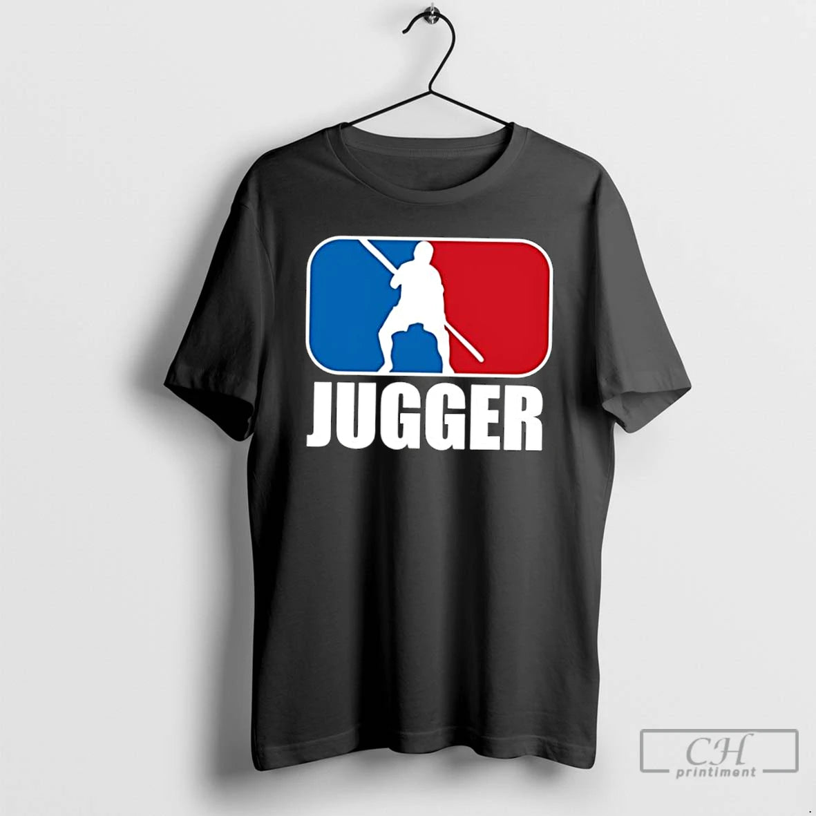 Classic Jugger In Blue And Red Nba Logo T-Shirts, Hoodie, Sweatshirt | PopFlextees.com