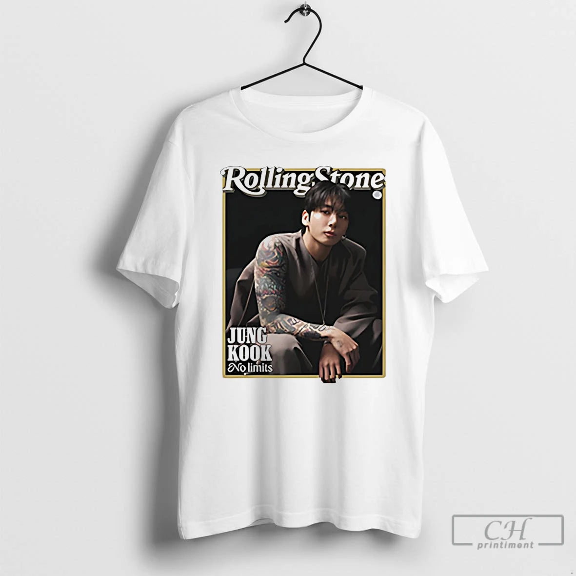 Classic Jung Kook No Limits Rolling Stone T-Shirts, Hoodie, Sweatshirt | PopFlextees.com
