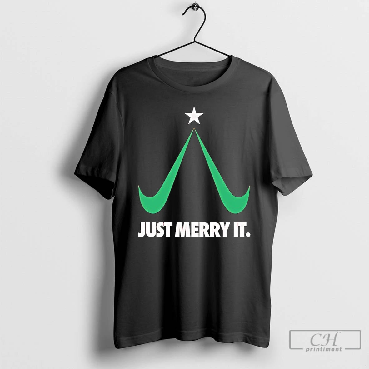 Classic Just Merry It Just Do It Merry Christmas T-Shirts, Hoodie, Sweatshirt | PopFlextees.com