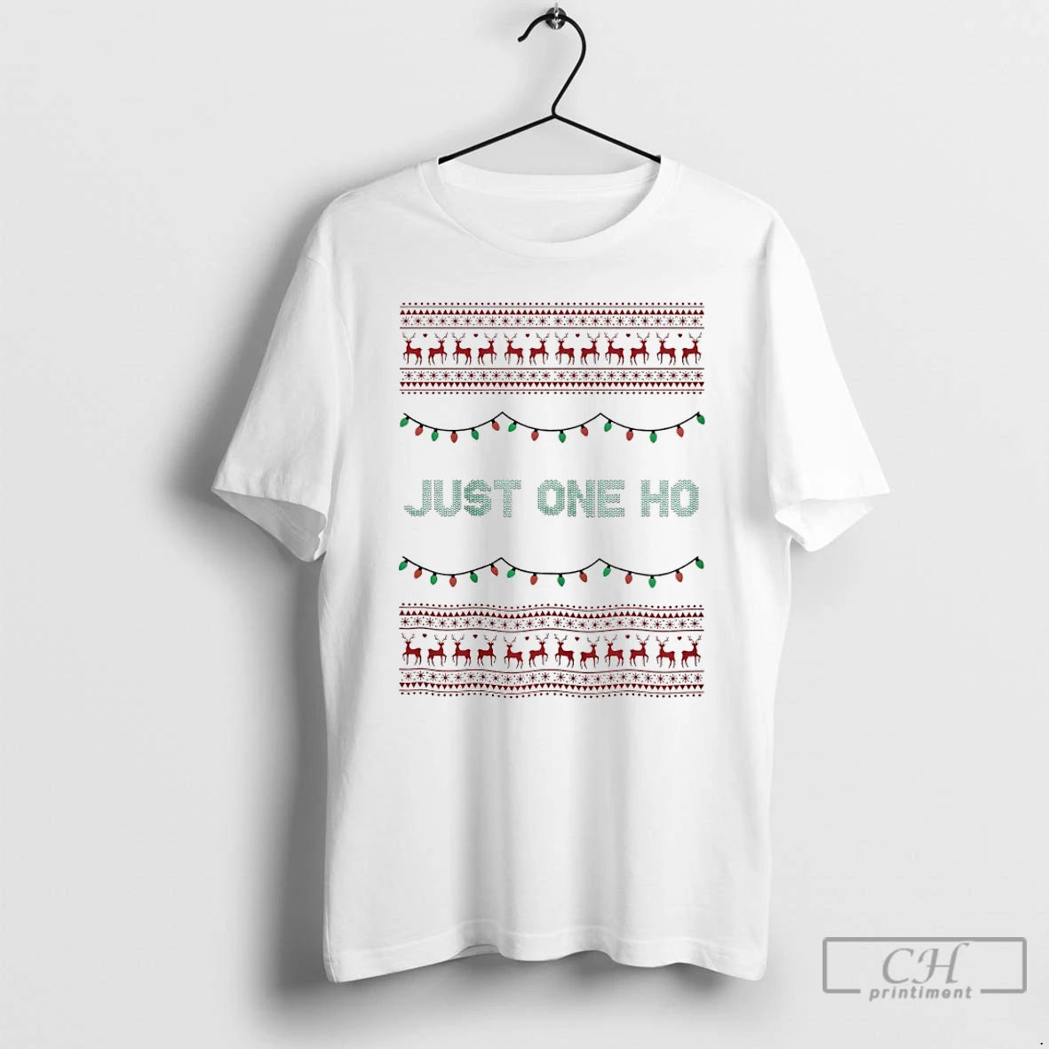 Classic Just One Ho Ugly Christmas T-Shirts, Hoodie, Sweatshirt | PopFlextees.com