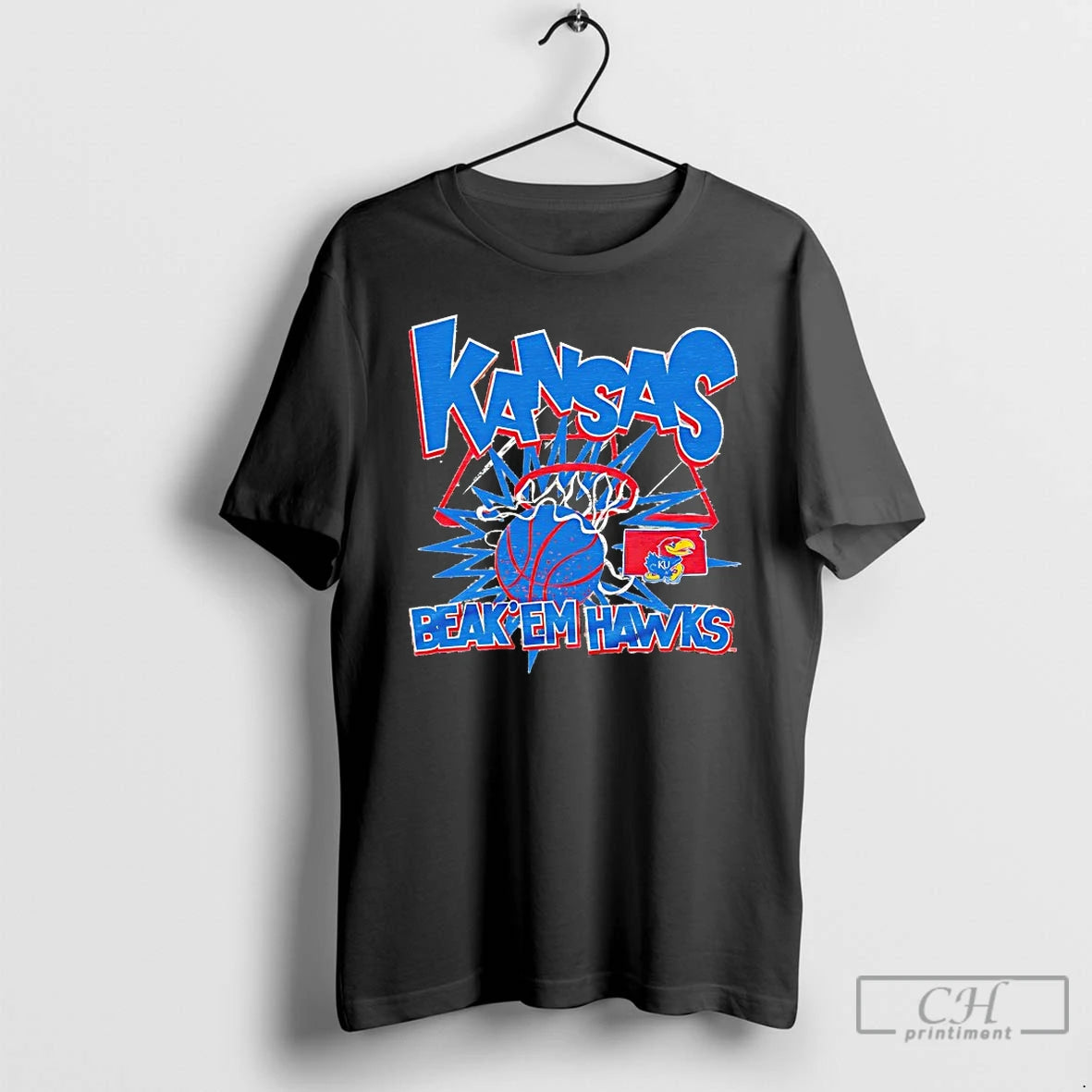 Classic Kansas Jayhawks Beak Em Hawks T-Shirts, Hoodie, Sweatshirt | PopFlextees.com