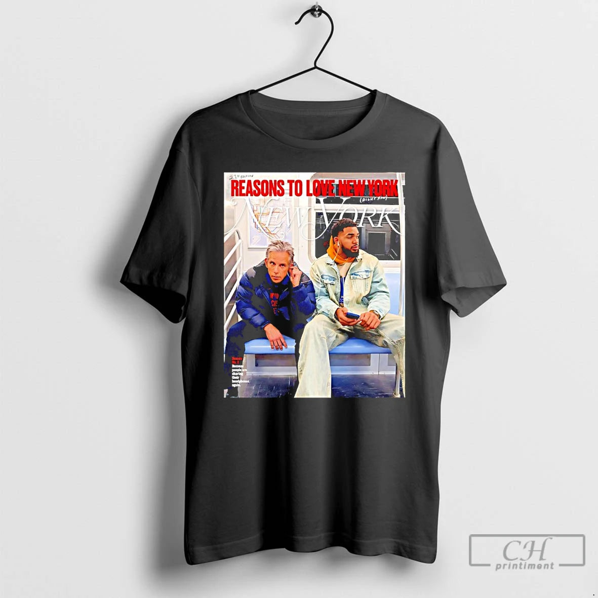 Classic Karl Anthony Towns And Ben Stiller New York Magazine T-Shirts, Hoodie, Sweatshirt | PopFlextees.com