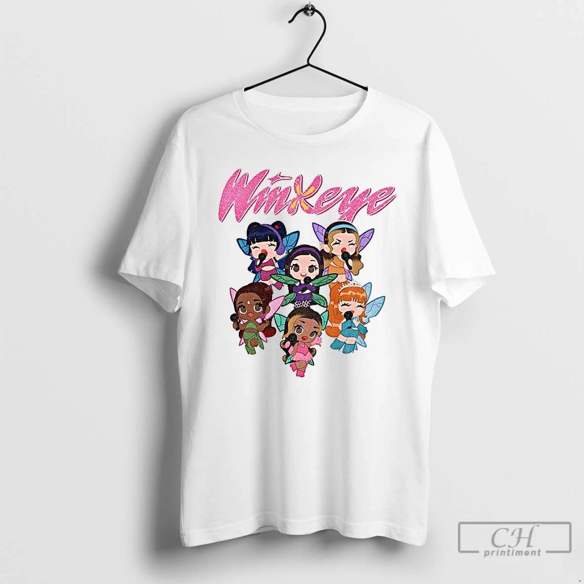 Classic Katseye Winx Eye Chibi Graphic T-Shirts, Hoodie, Sweatshirt | PopFlextees.com