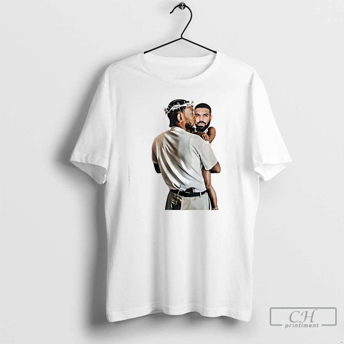 Classic Kendrick Lamar Holding Baby Drake T-Shirts, Hoodie, Sweatshirt | PopFlextees.com