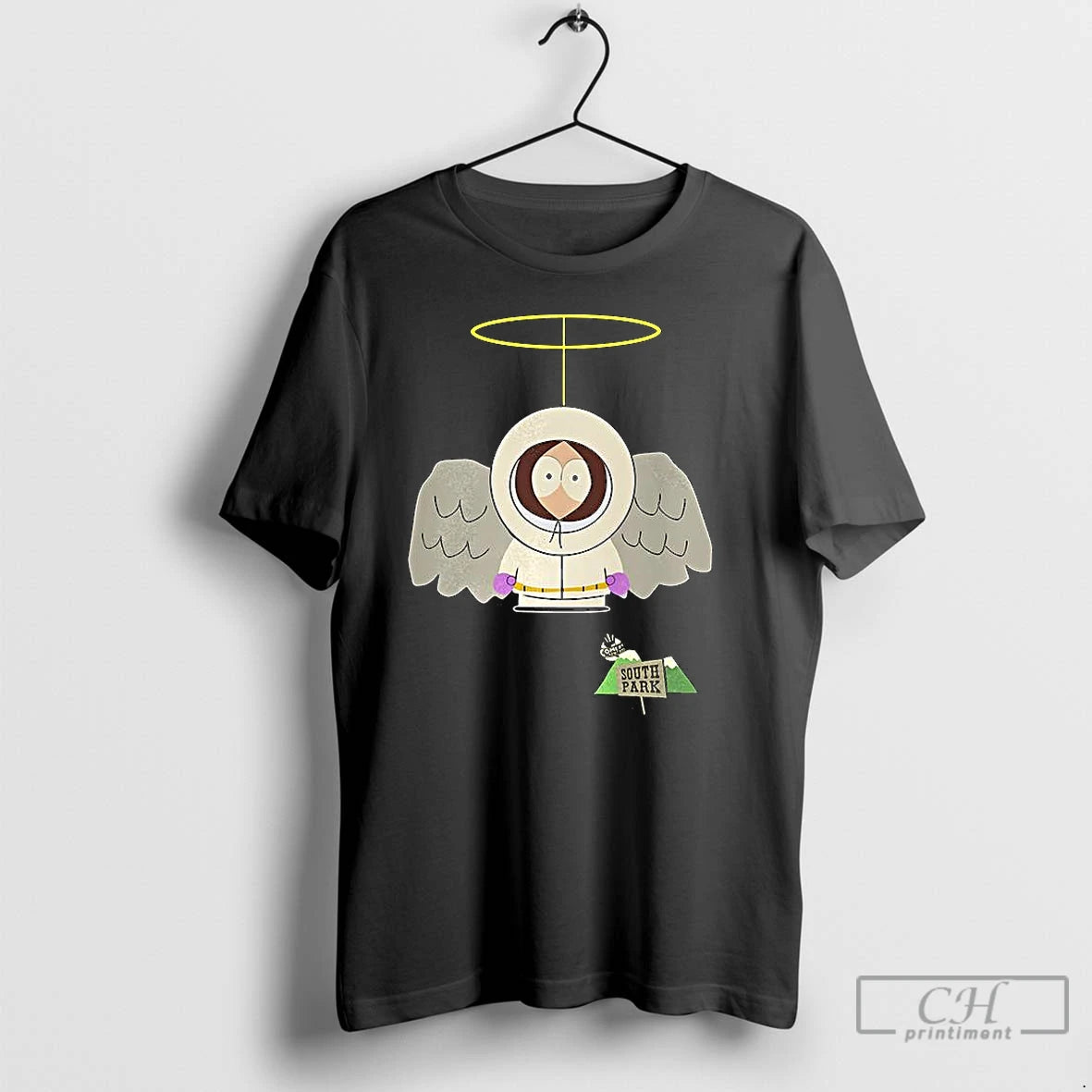 Classic Kenny Mccormick South Park Angel Cartoon Vintage T-Shirts, Hoodie, Sweatshirt | PopFlextees.com