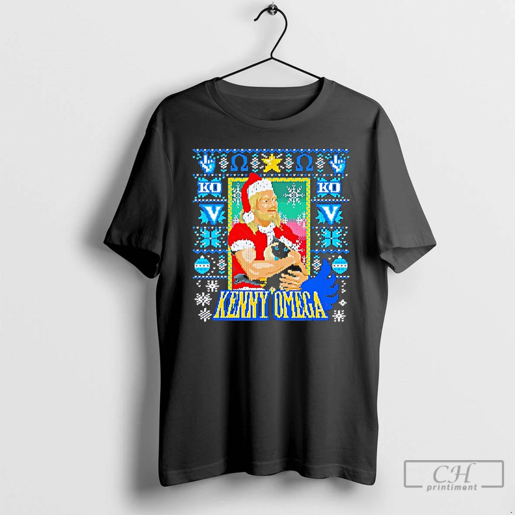 Classic Kenny Omega Purrfect Christmas T-Shirts, Hoodie, Sweatshirt | PopFlextees.com