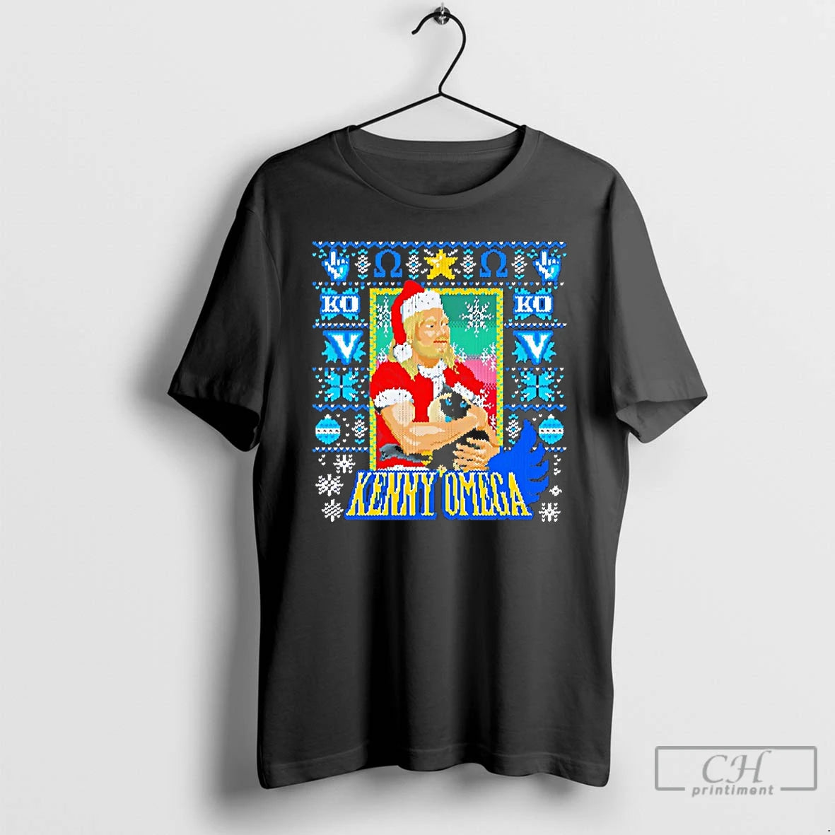 Classic Kenny Omega Purrfect Christmas T-Shirts, Hoodie, Sweatshirt | PopFlextees.com