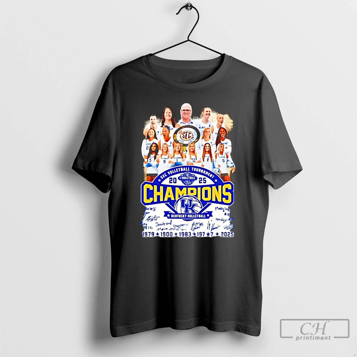 Classic Kentucky Sec Volleyball Tournament 2025 Champions T-Shirts, Hoodie, Sweatshirt | PopFlextees.com
