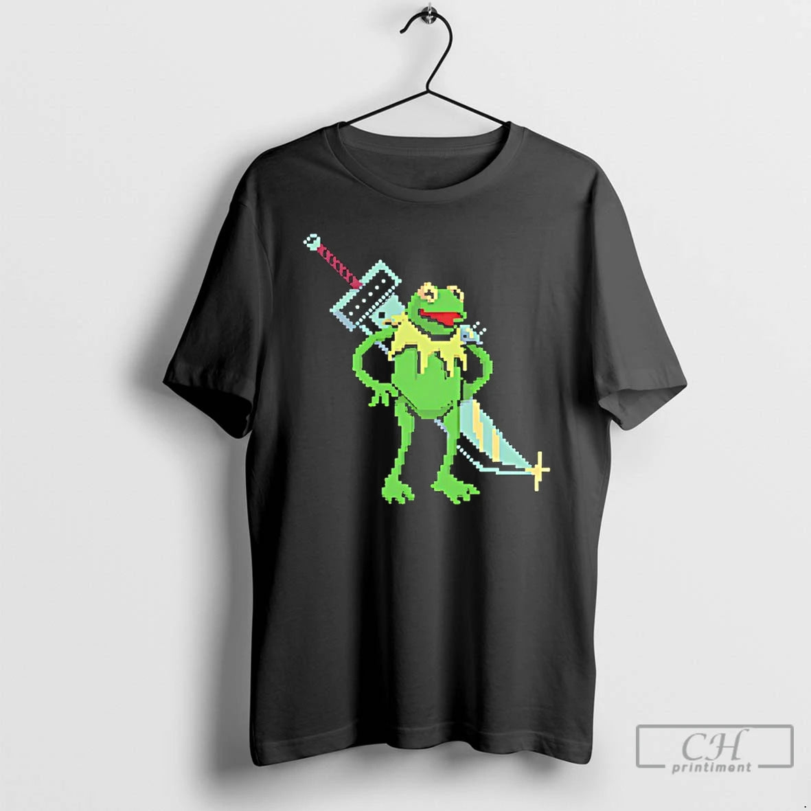 Classic Kermit The Frog Muppet Strife Funny T-Shirts, Hoodie, Sweatshirt | PopFlextees.com