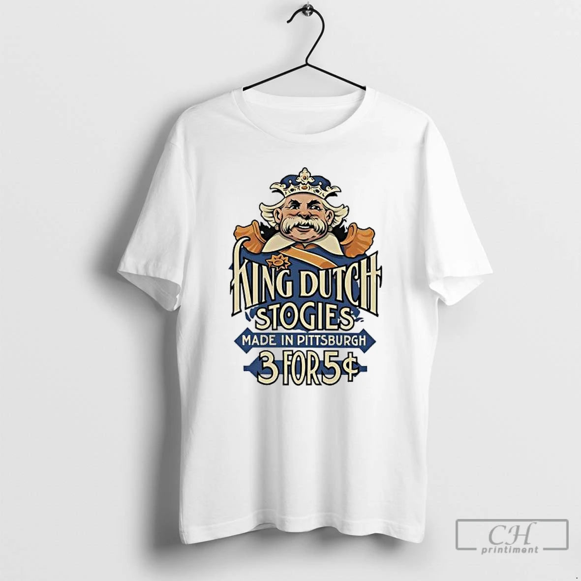 Classic King Dutch Stogies Made Om Pittsburgh 3 For 5 T-Shirts, Hoodie, Sweatshirt | PopFlextees.com