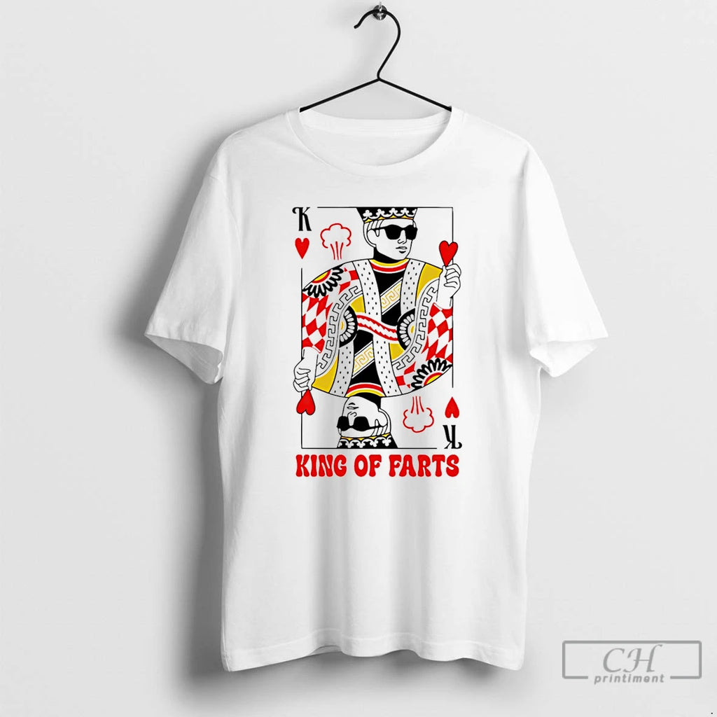 Classic King Of Farts Cards Retro T-Shirts, Hoodie, Sweatshirt | PopFlextees.com