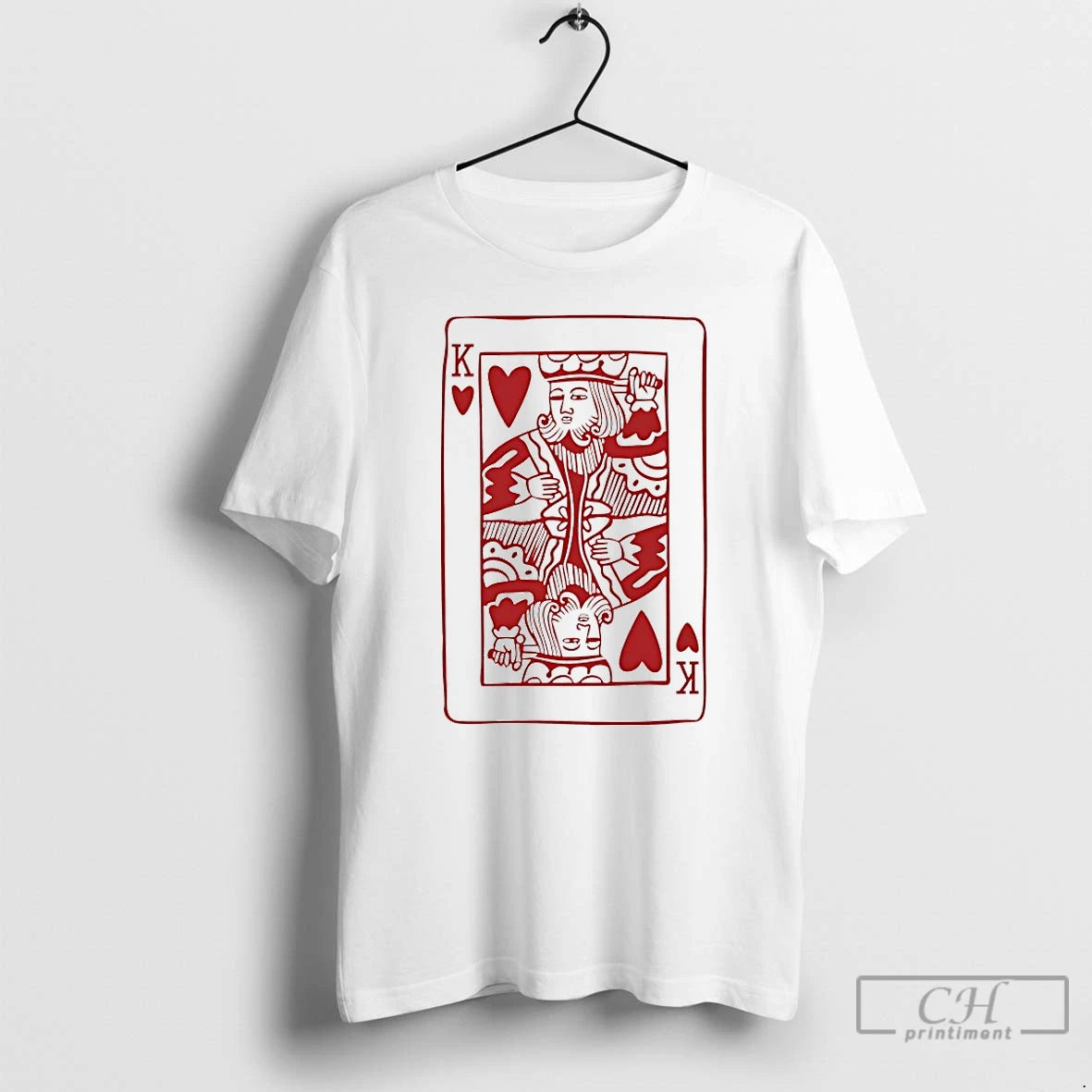 Classic King Of Hearts T-Shirts, Hoodie, Sweatshirt | PopFlextees.com