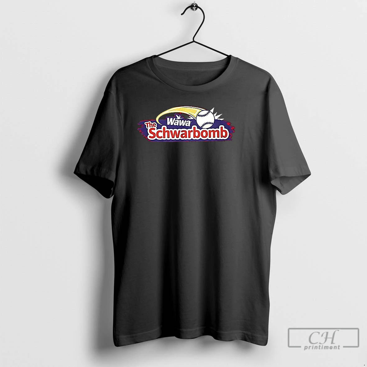 Classic Kyle Schwarber Wawa The Schwarbomb Logo T-Shirts, Hoodie, Sweatshirt | PopFlextees.com