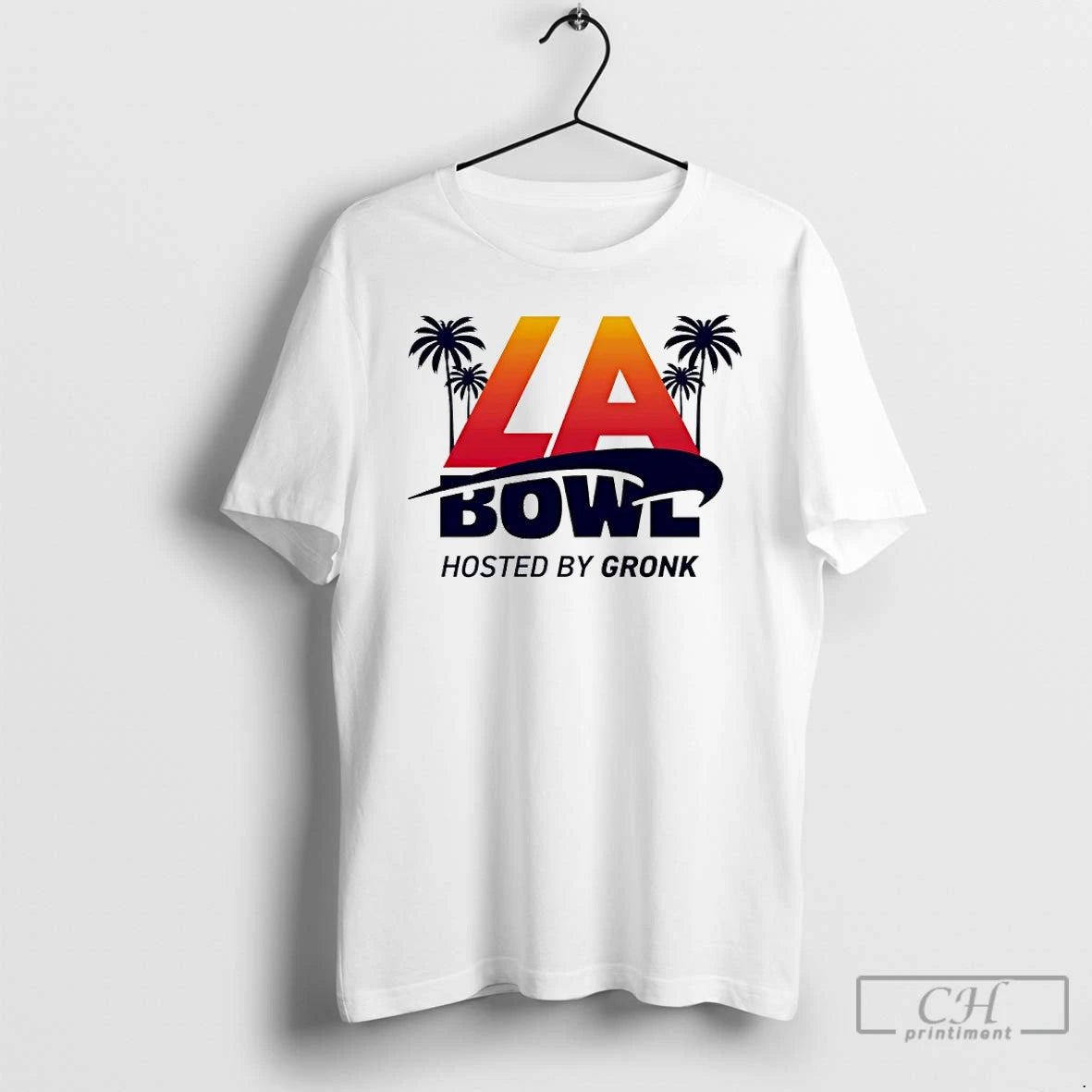 Classic La Bowl 2025 Hosted By Gronk Logo T-Shirts, Hoodie, Sweatshirt | PopFlextees.com