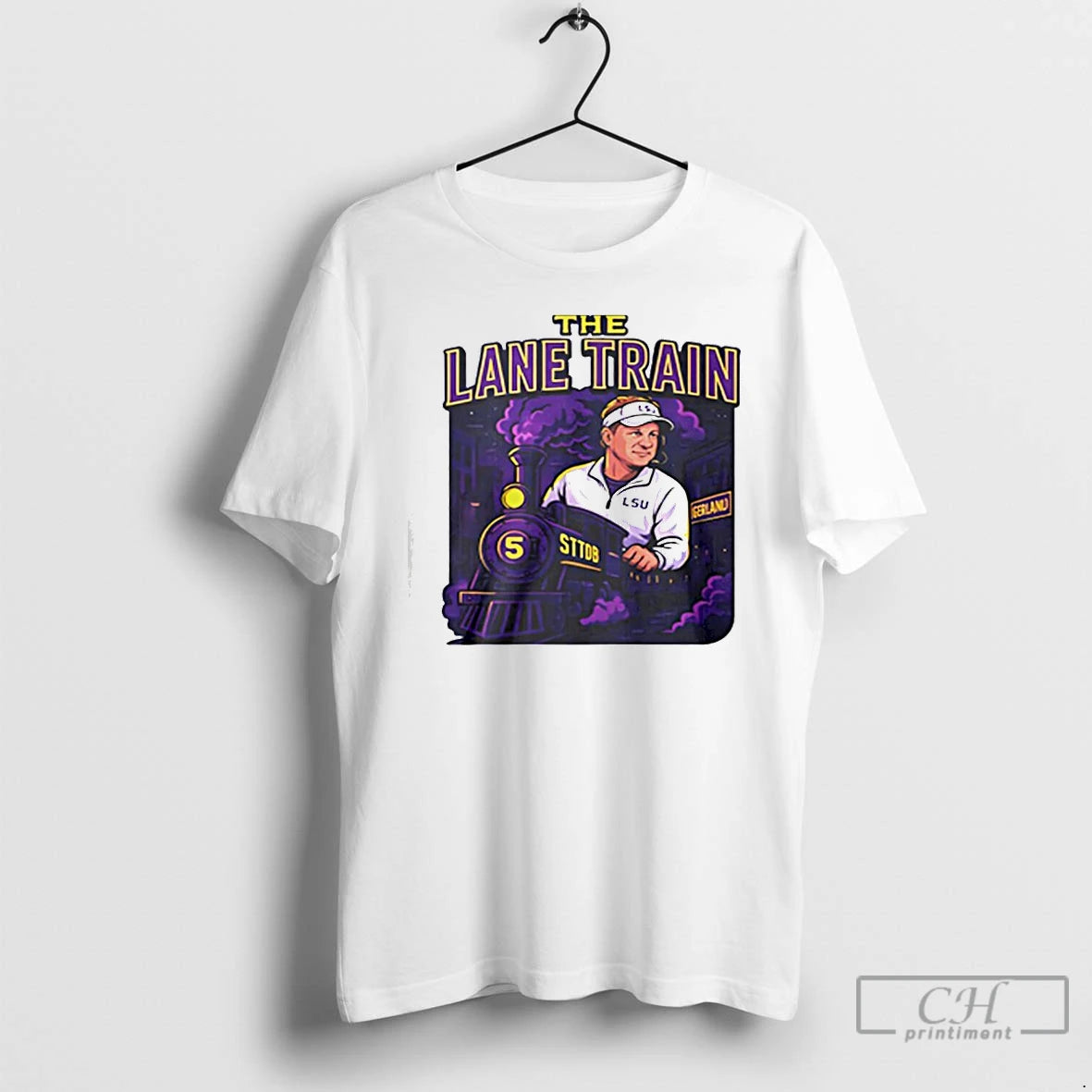 Classic Lsu The Lane Train Lane Kiffin T-Shirts, Hoodie, Sweatshirt | PopFlextees.com