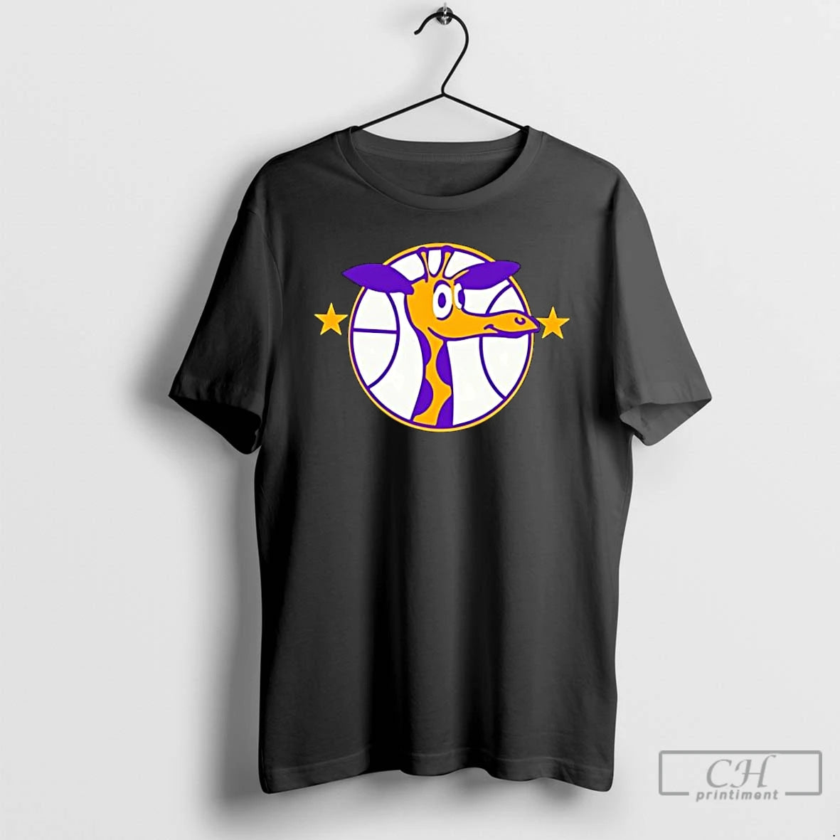 Classic Lakers Giraffe Forum Blue T-Shirts, Hoodie, Sweatshirt | PopFlextees.com