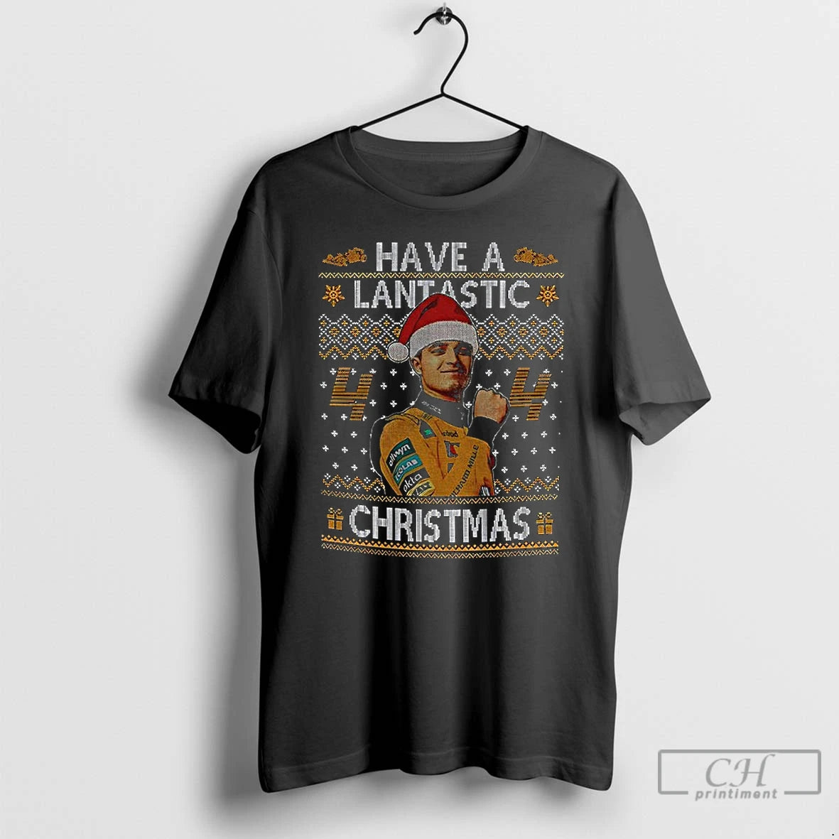 Classic Lando Norris Formula 1 Racing Have A Lantastic Christmass T-Shirts, Hoodie, Sweatshirt | PopFlextees.com