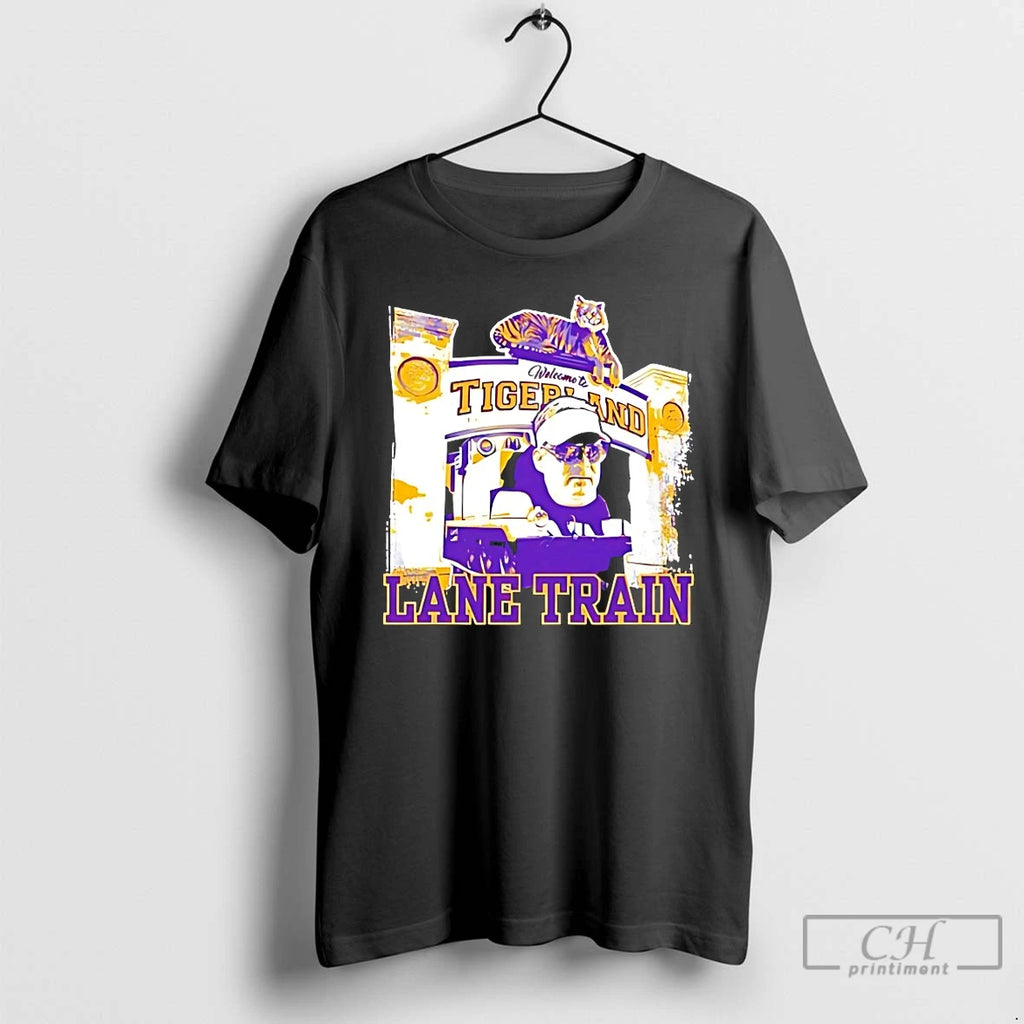 Classic Lane Kiffin Lane Train Welcome To Tigerland T-Shirts, Hoodie, Sweatshirt | PopFlextees.com