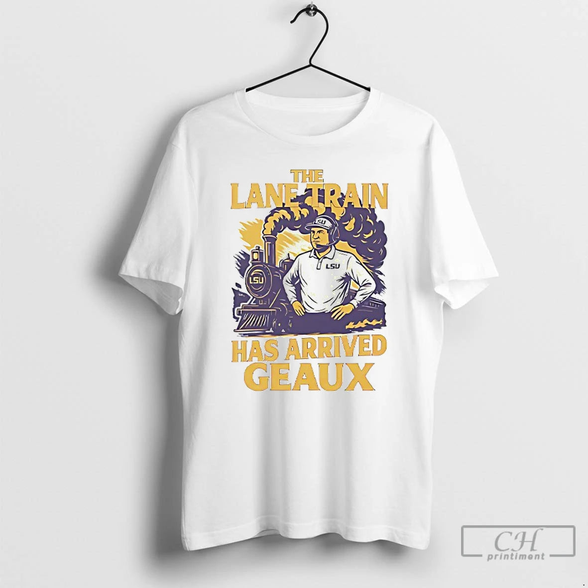 Classic Lane Kiffin Lane Train Has Arrived Geaux T-Shirts, Hoodie, Sweatshirt