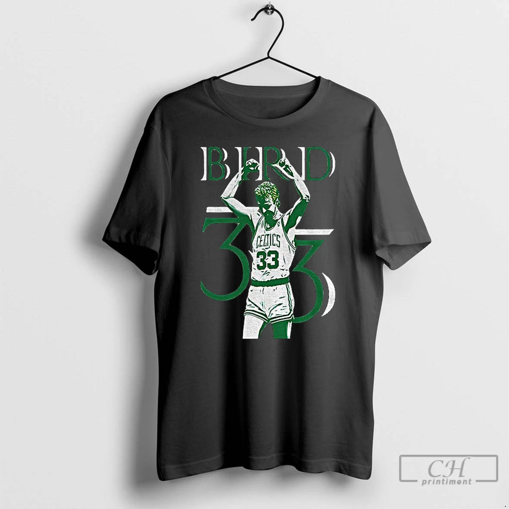 Classic Larry Bird Boston Celtics 33 Basketball Nba T-Shirts, Hoodie, Sweatshirt | PopFlextees.com