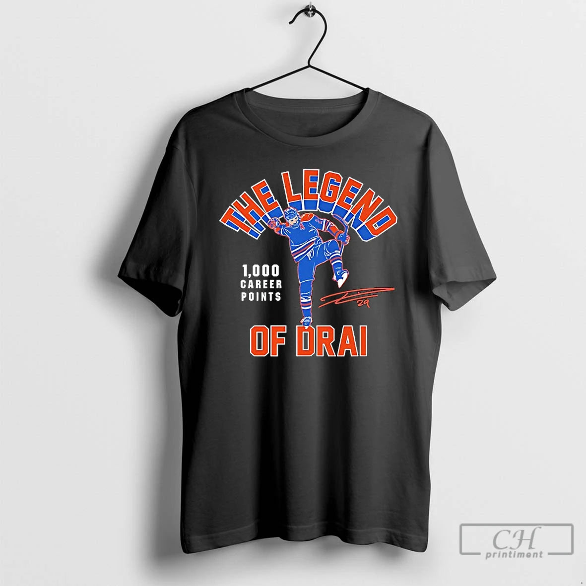 Classic Leon Draisaitl Legend Drai 1000 Points Signature T-Shirts, Hoodie, Sweatshirt