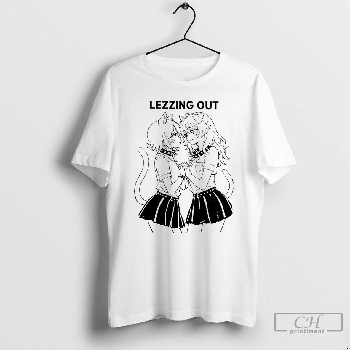 Classic Lezzing Out Lesbian Anime T-Shirts, Hoodie, Sweatshirt | PopFlextees.com