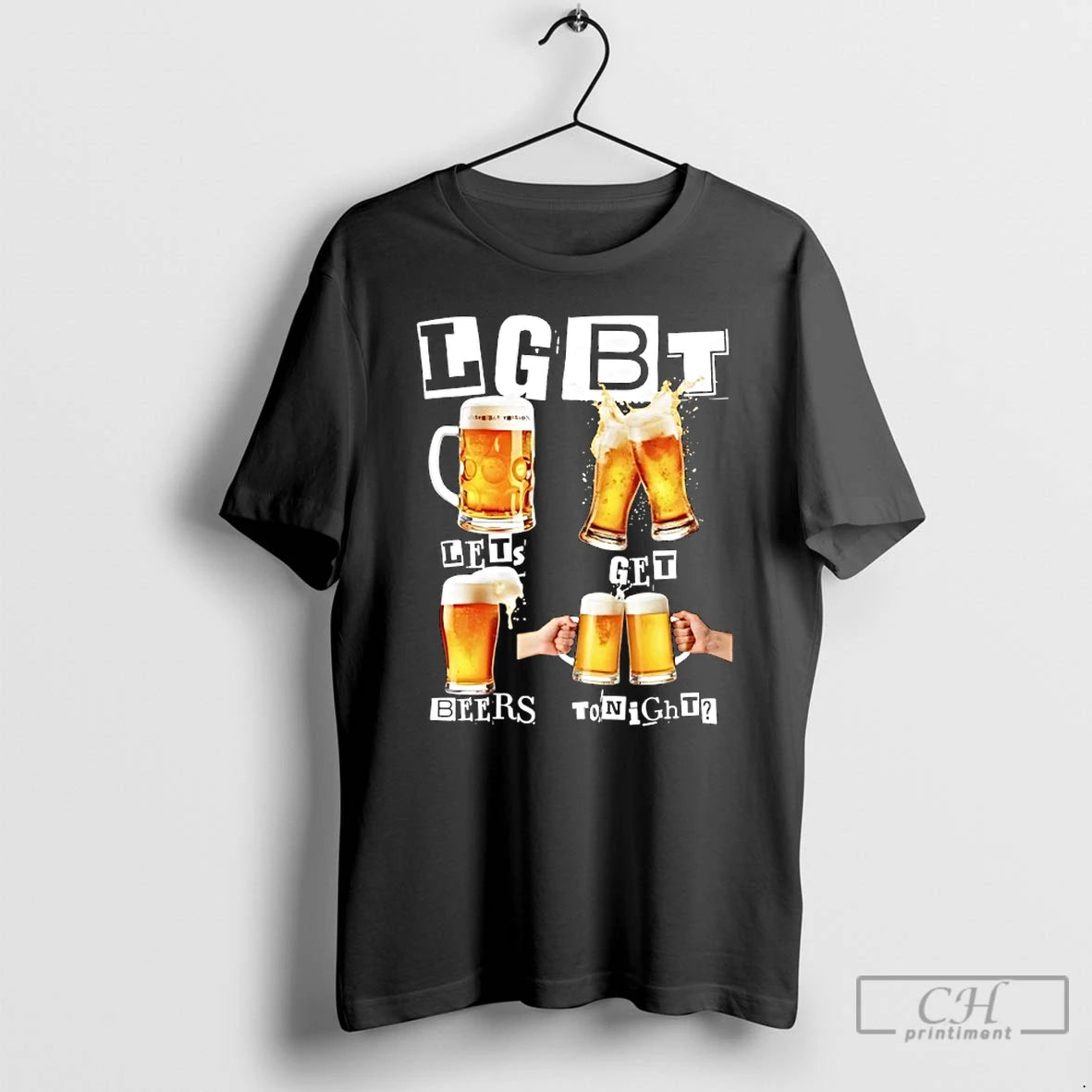 Classic Lgbt Lets Get Beers Tonight T-Shirts, Hoodie, Sweatshirt | PopFlextees.com