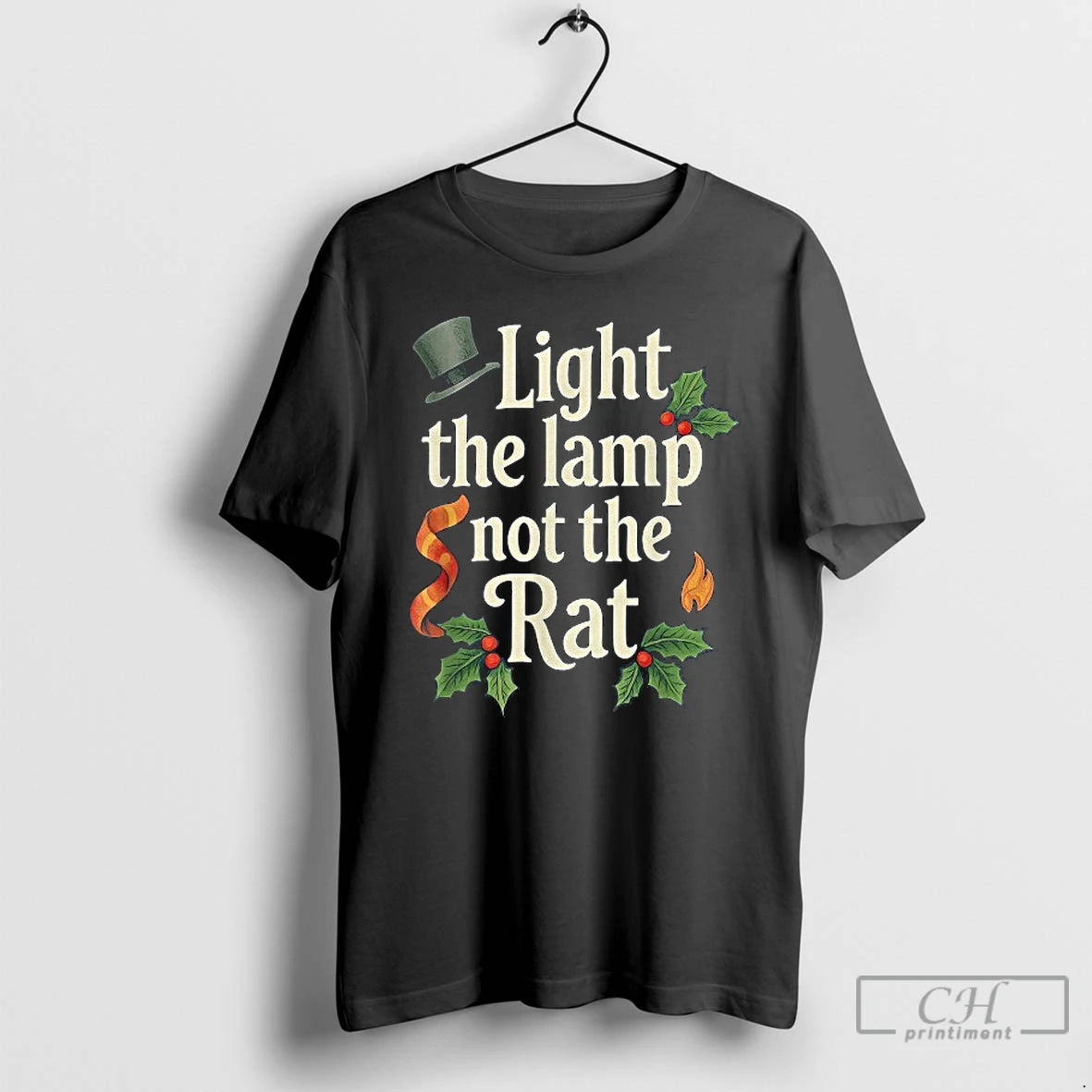 Classic Light The Lamp Not The Rat Christmas T-Shirts, Hoodie, Sweatshirt | PopFlextees.com