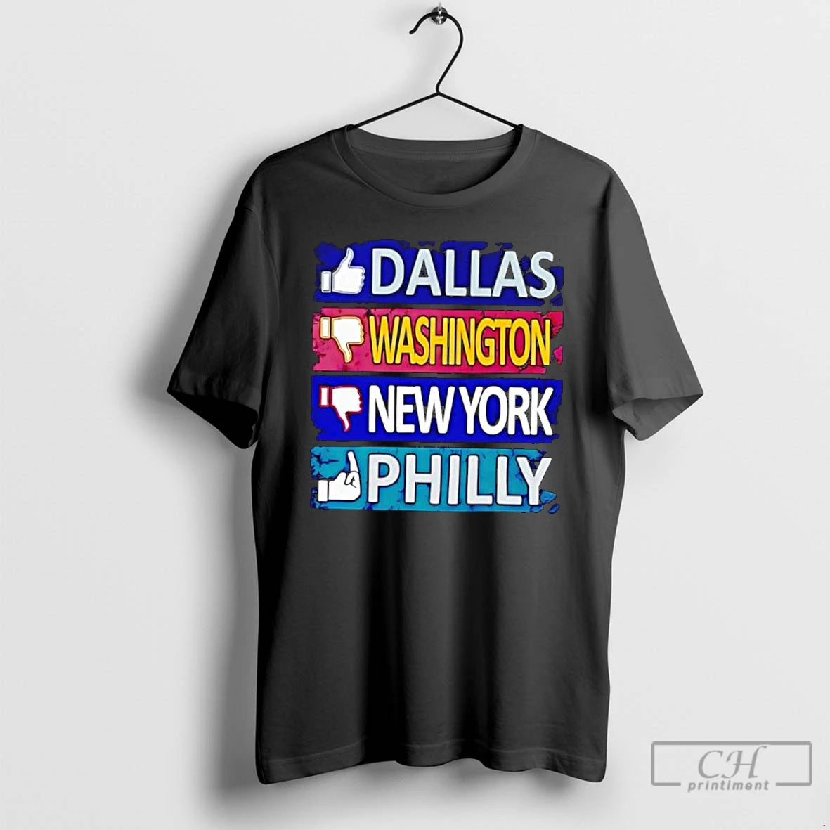 Classic Like Dallas Not Like Washington New York Fuck Philly T-Shirts, Hoodie, Sweatshirt | PopFlextees.com