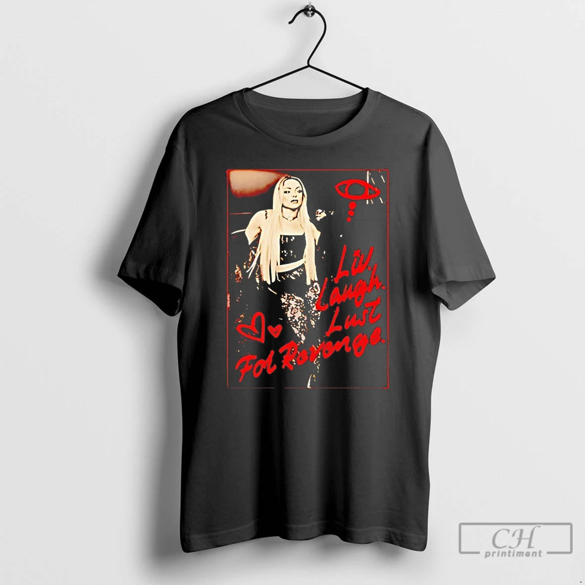 Classic Liv Morgan Liv Laugh Lust For Revenge T-Shirts, Hoodie, Sweatshirt | PopFlextees.com