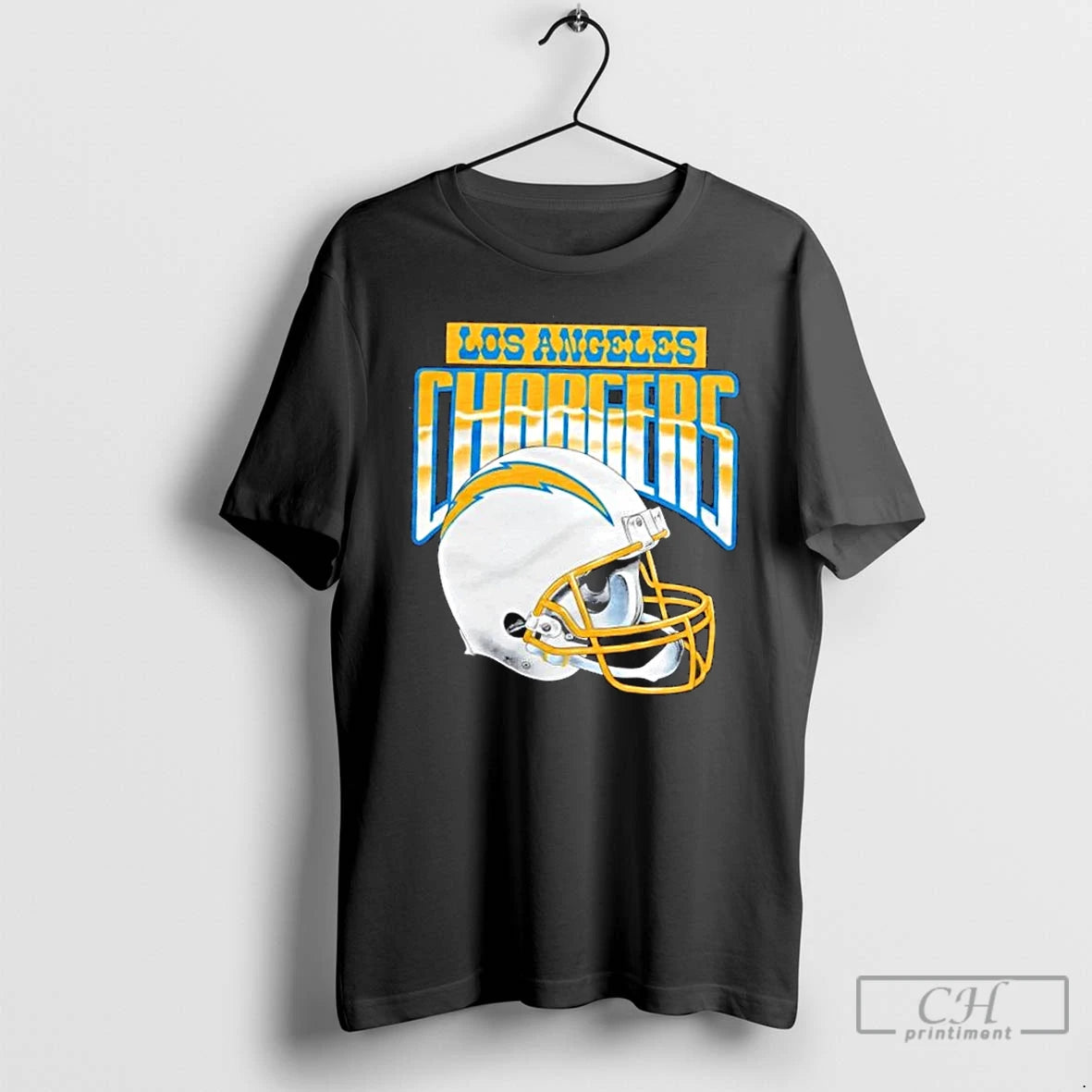 Classic Los Angeles Chargers Gradient Football Helmet T-Shirts, Hoodie, Sweatshirt | PopFlextees.com