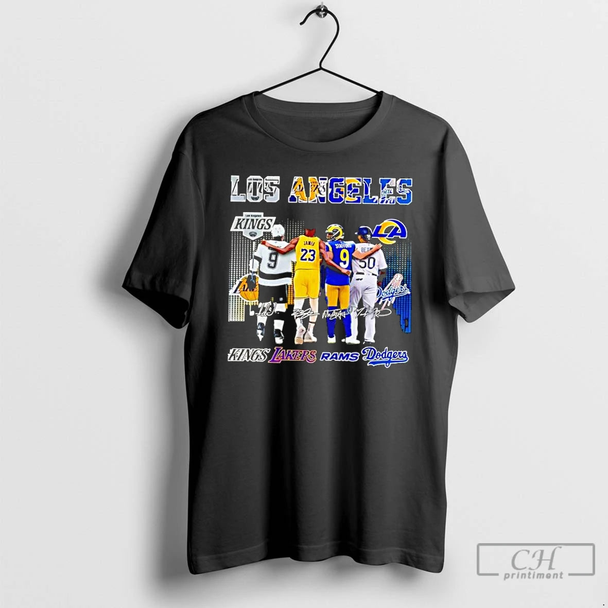 Classic Los Angeles Kings Dodgers Rams Lakers All Star Squad Dream Team T Shirts Sweater Hoodie, Sweatshirt | PopFlextees.com