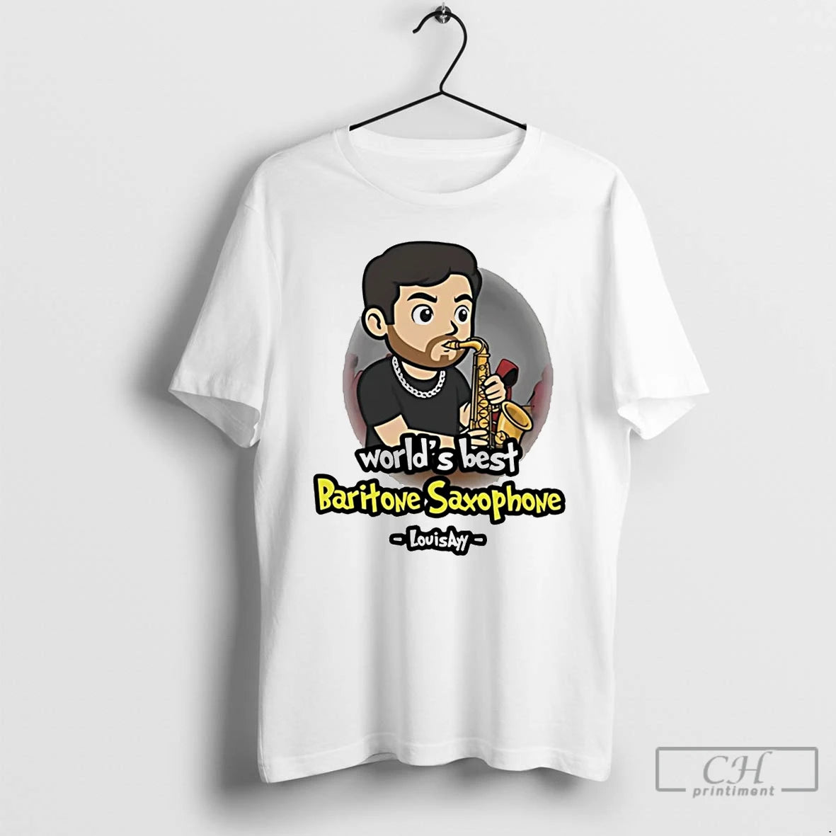 Classic Louisayy Worlds Best Baritone Saxophone T-Shirts, Hoodie, Sweatshirt | PopFlextees.com