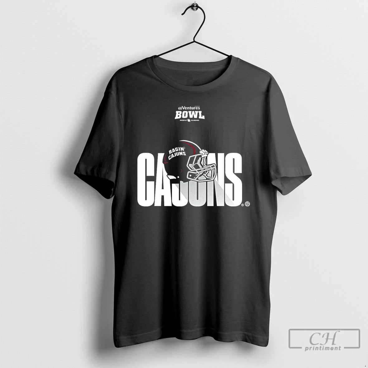 Classic Louisiana Ragin Cajuns 2025 68 Ventures Bowl Helmet T-Shirts, Hoodie, Sweatshirt | PopFlextees.com