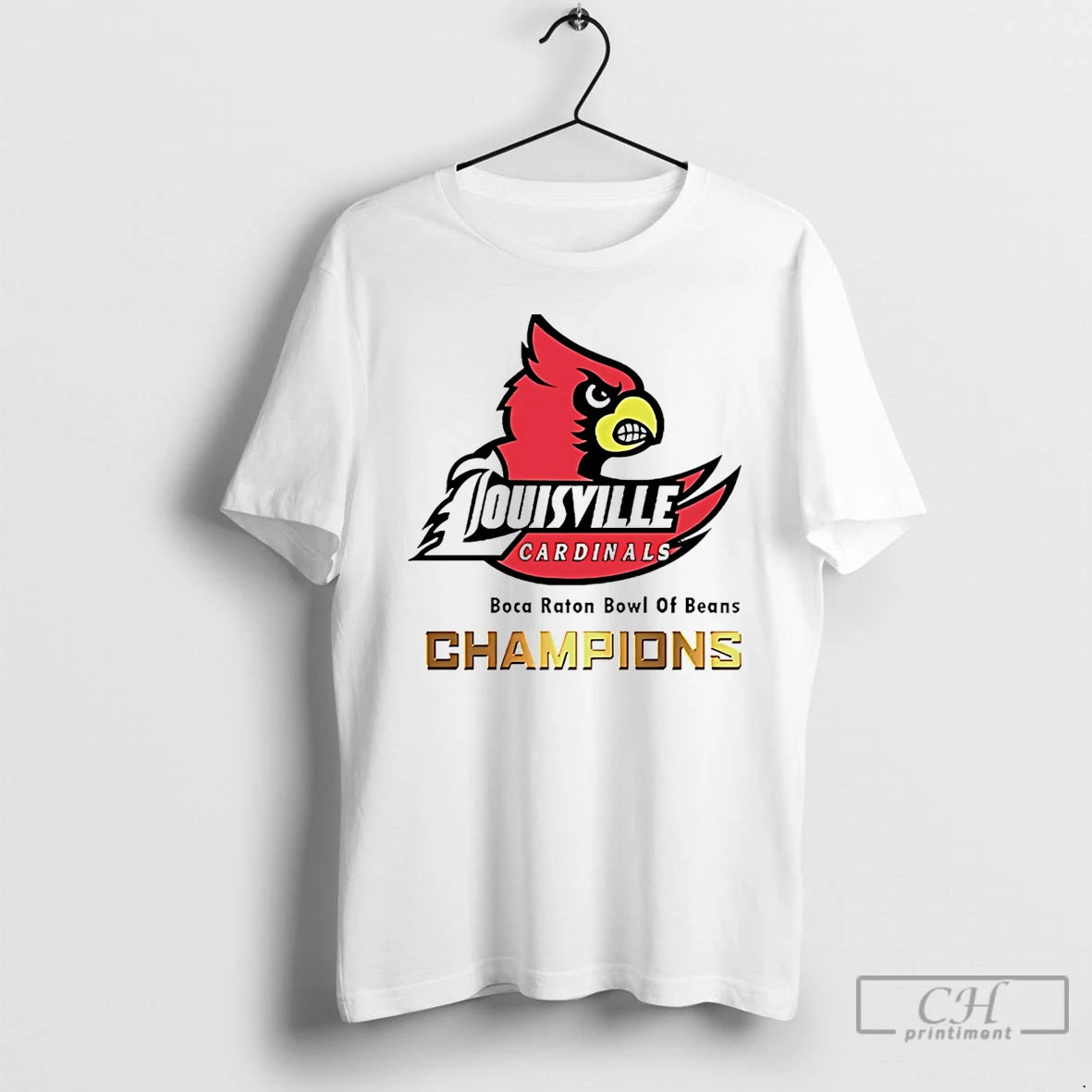 Classic Louisville Football Roca Raton Bowl Of Beans Champions Logo T-Shirts, Hoodie, Sweatshirt | PopFlextees.com