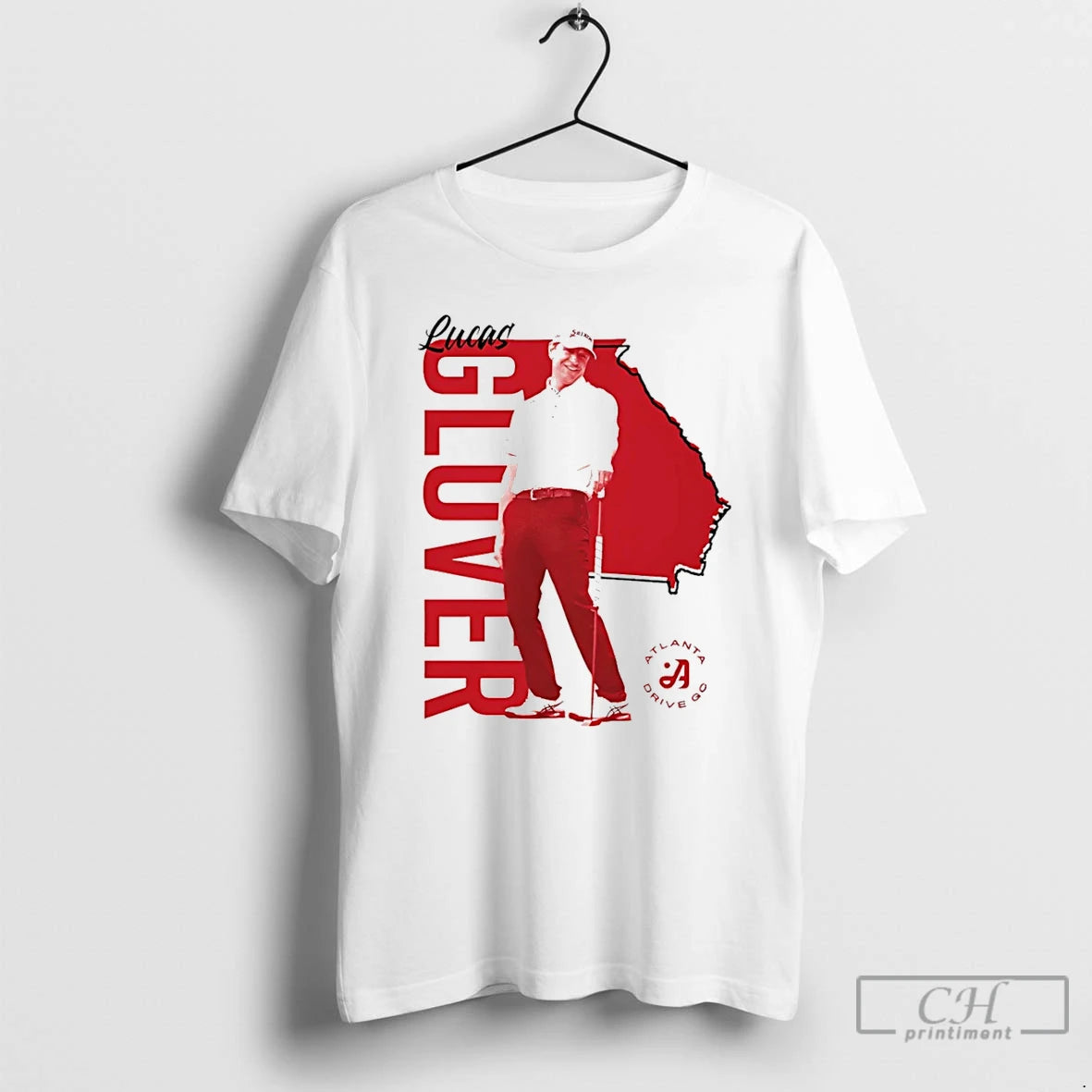 Classic Lucas Glover Atlanta Drive Gc Vertical Name Golf T-Shirts, Hoodie, Sweatshirt | PopFlextees.com