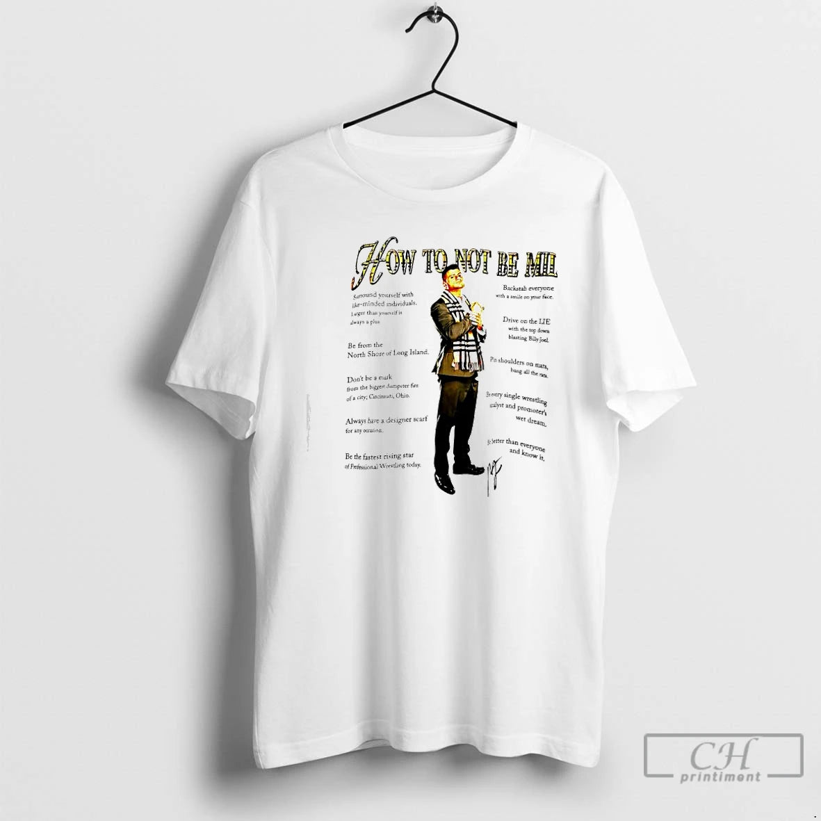 Classic Mjf Maxwell Jacob Friedman How To Not Be Mil T-Shirts, Hoodie, Sweatshirt | PopFlextees.com