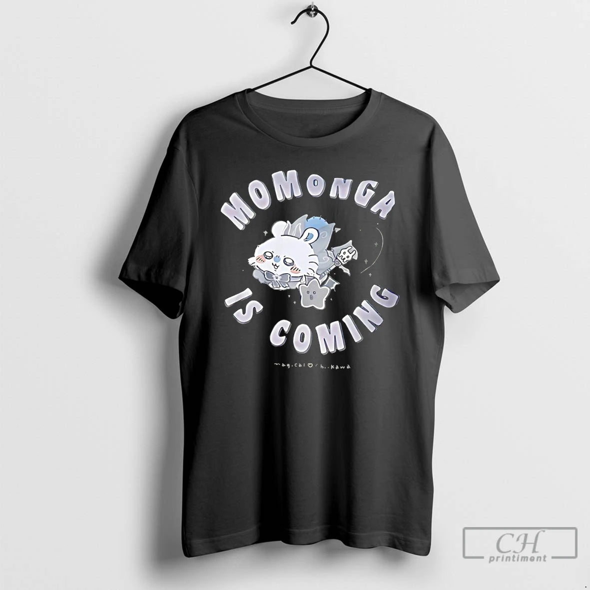 Classic Magical Love Chiikawa Momonga Is Coming T-Shirts, Hoodie, Sweatshirt | PopFlextees.com