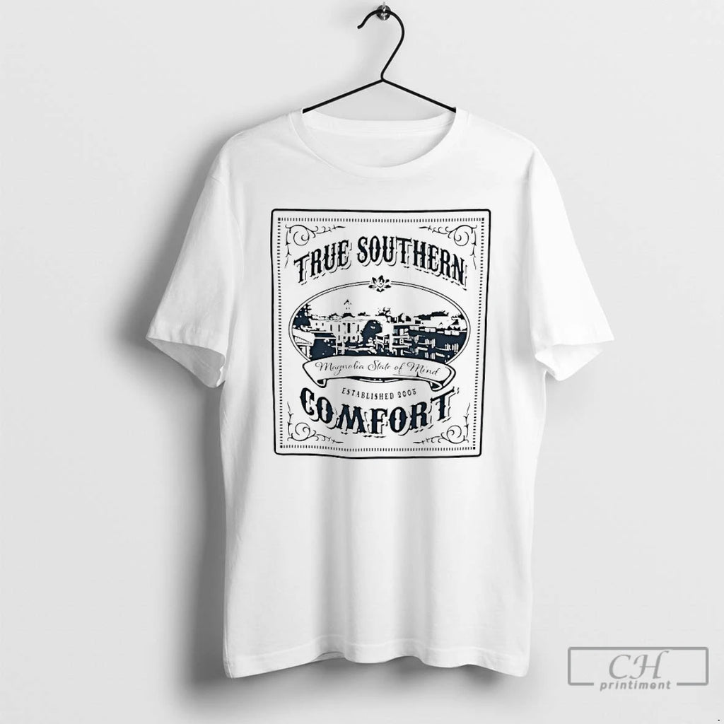 Classic Magnolia State Of Mind True Southern Comfort T-Shirts, Hoodie, Sweatshirt | PopFlextees.com