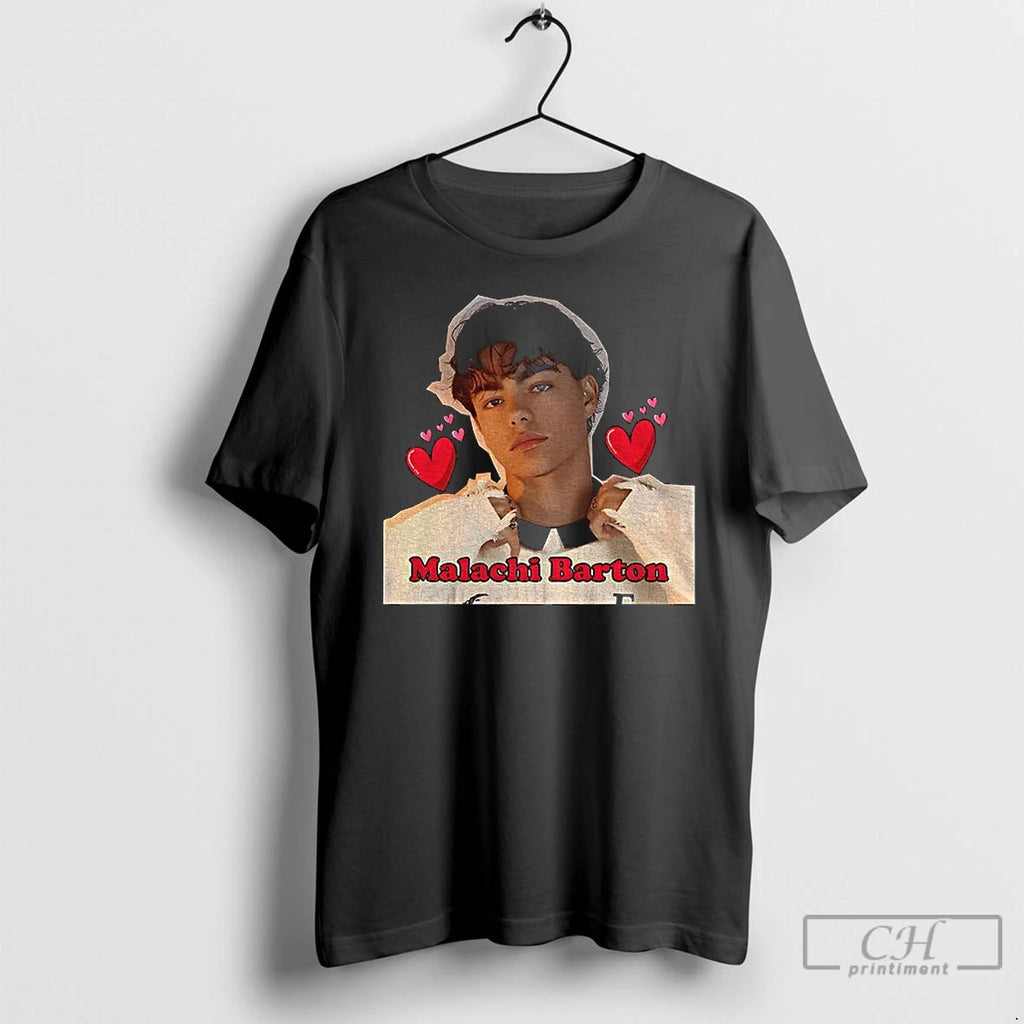 Classic Malachi Barton Love Heart 90s Style T-Shirts, Hoodie, Sweatshirt | PopFlextees.com