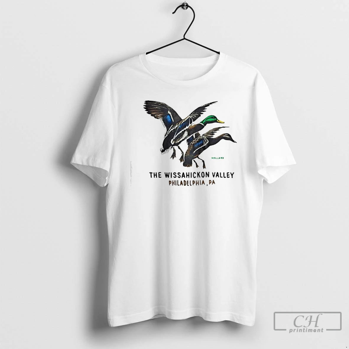Classic Mallard The Wissahickon Valley Philadelphia Pa T-Shirts, Hoodie, Sweatshirt | PopFlextees.com