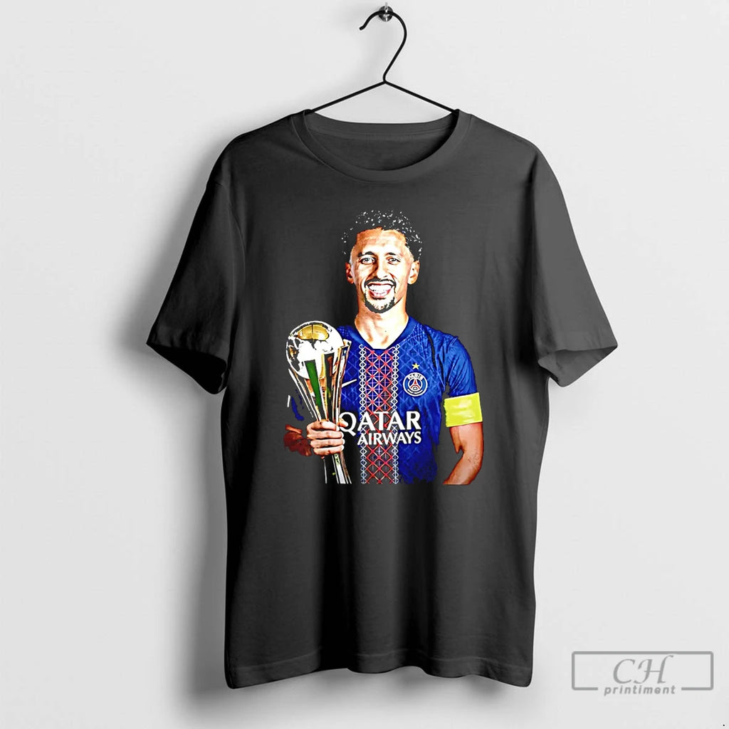 Classic Marquinhos Psg Intercontinental Cup Champions 2025 T-Shirts, Hoodie, Sweatshirt | PopFlextees.com